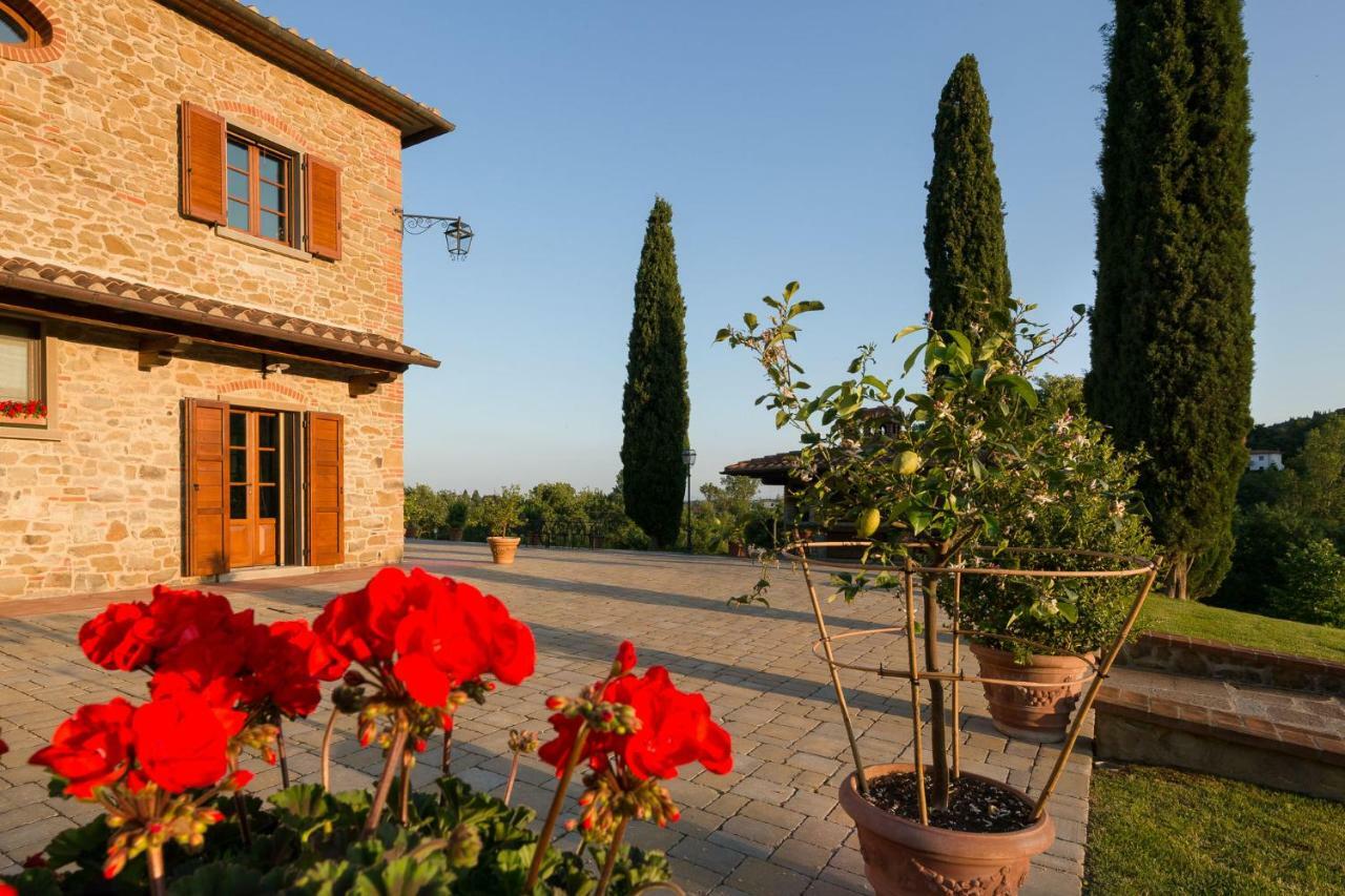 Vila Poggio Pellicciaia Arezzo Exteriér fotografie