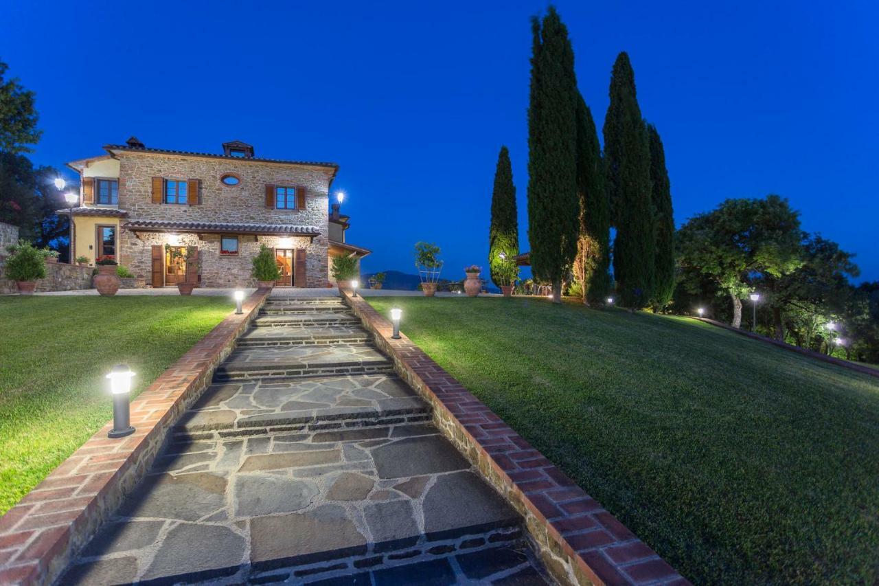 Vila Poggio Pellicciaia Arezzo Exteriér fotografie