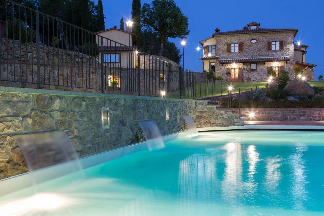 Vila Poggio Pellicciaia Arezzo Exteriér fotografie