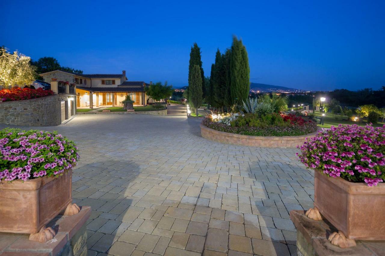 Vila Poggio Pellicciaia Arezzo Exteriér fotografie