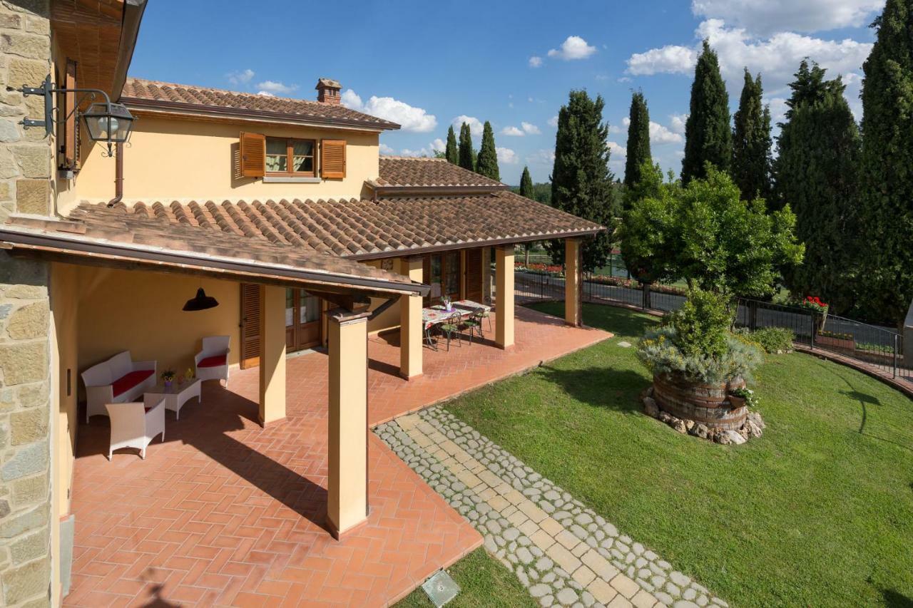 Vila Poggio Pellicciaia Arezzo Exteriér fotografie
