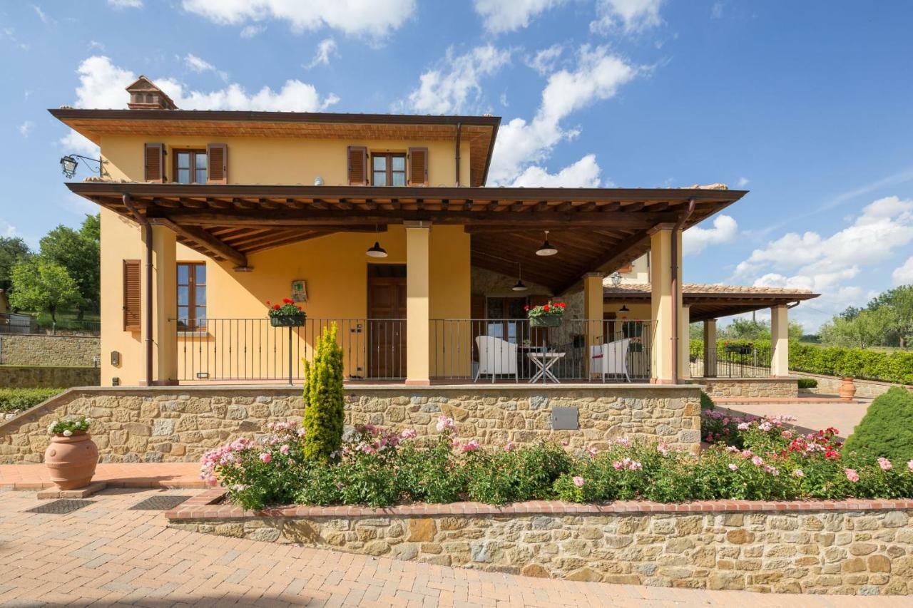 Vila Poggio Pellicciaia Arezzo Exteriér fotografie