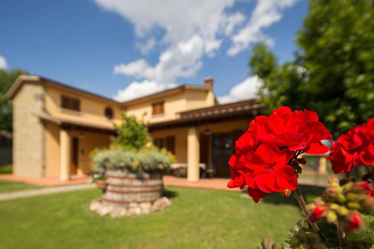 Vila Poggio Pellicciaia Arezzo Exteriér fotografie